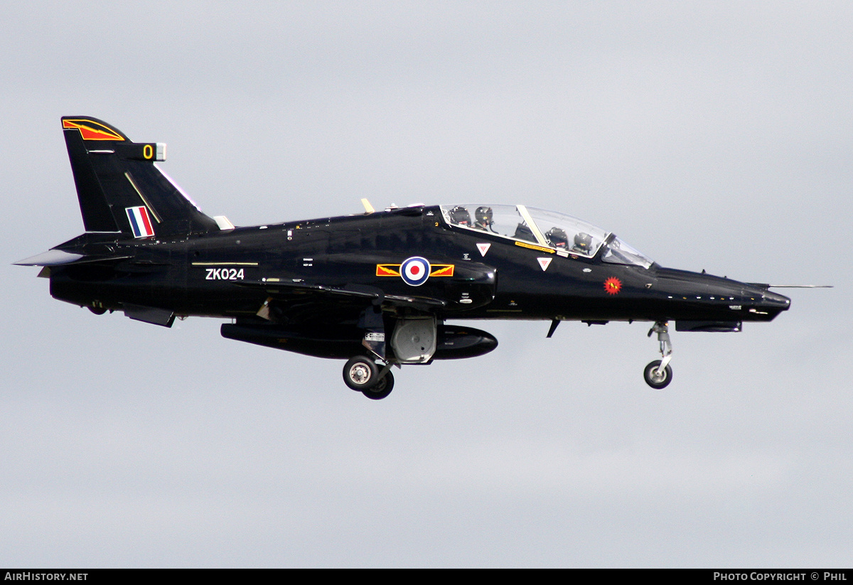 Aircraft Photo of ZK024 | BAE Systems Hawk T2 | UK - Air Force | AirHistory.net #255283