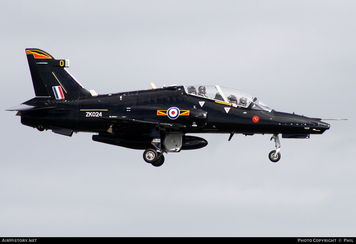 Aircraft Photo of ZK024 | BAE Systems Hawk T.2 | UK - Air Force | AirHistory.net #255283