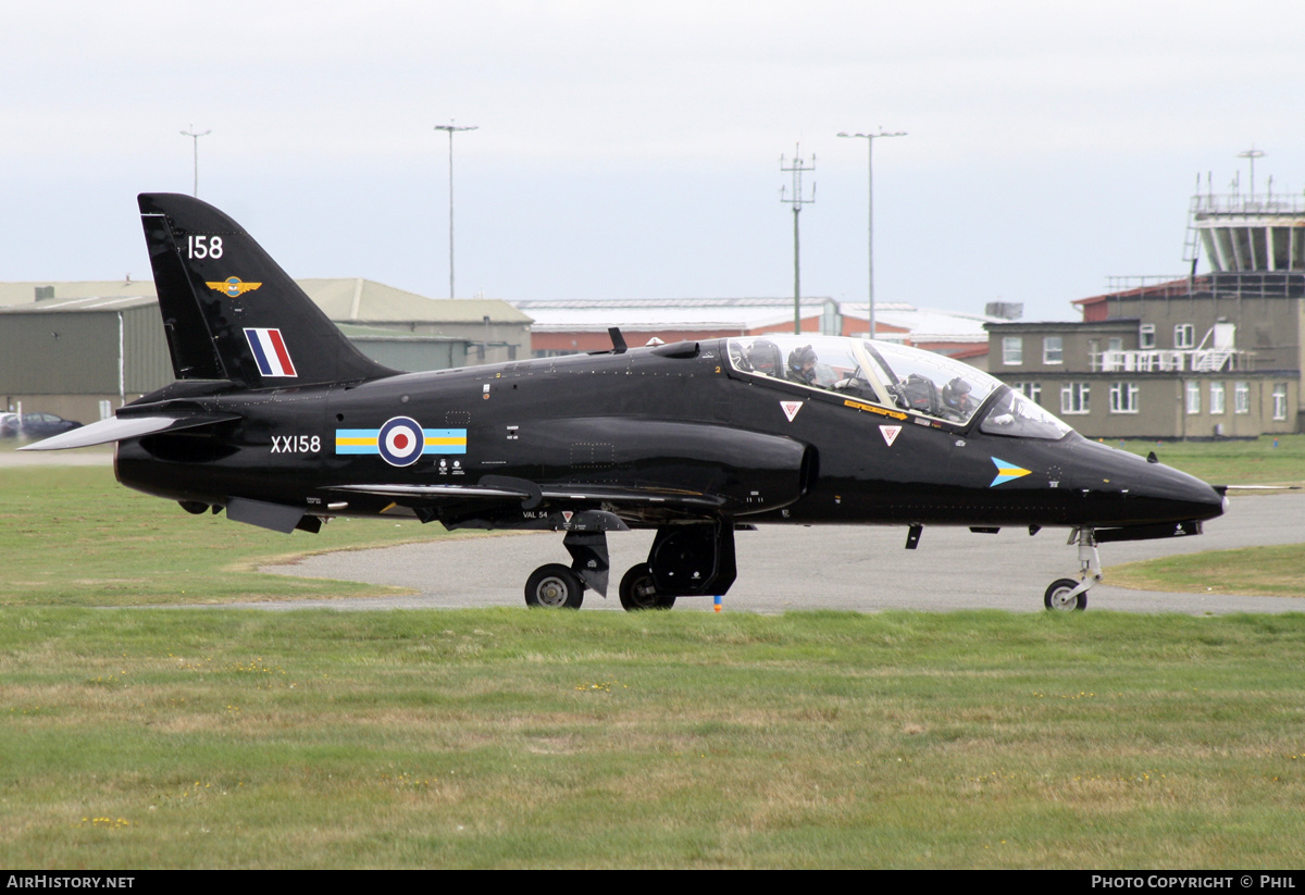 Aircraft Photo of XX158 | Hawker Siddeley Hawk T.1A | UK - Air Force | AirHistory.net #255290