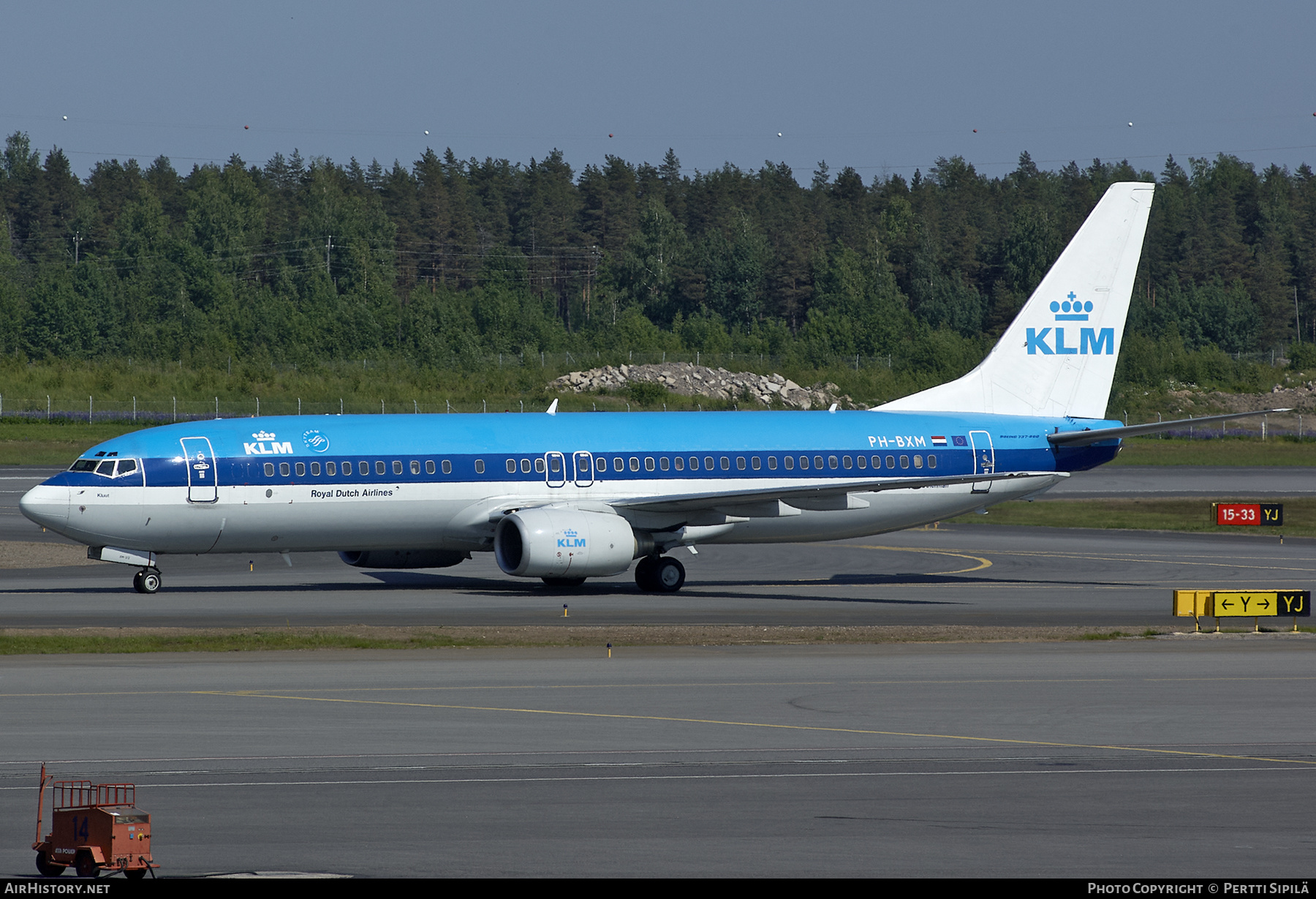 Aircraft Photo of PH-BXM | Boeing 737-8K2 | KLM - Royal Dutch Airlines | AirHistory.net #255306