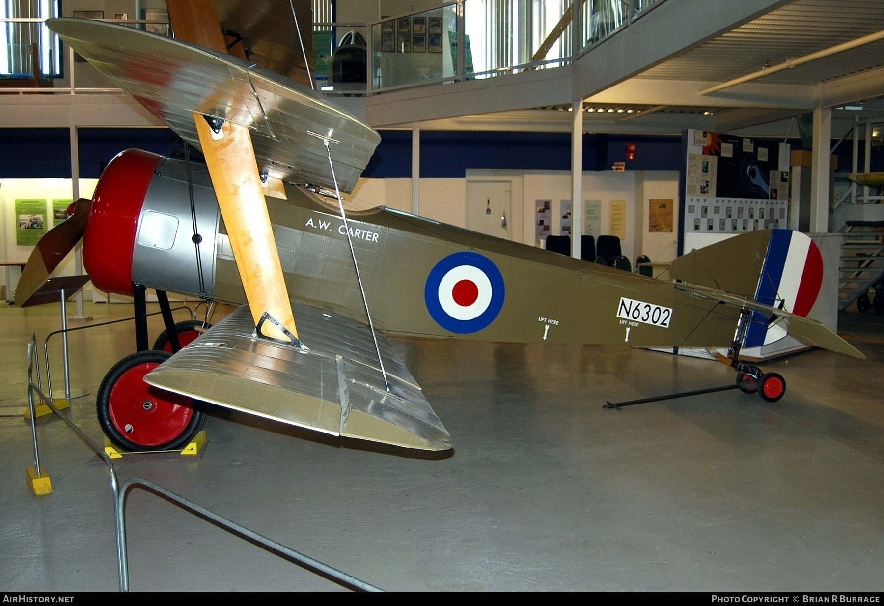 Aircraft Photo of N6302 | Sopwith Triplane (replica) | UK - Navy | AirHistory.net #255308