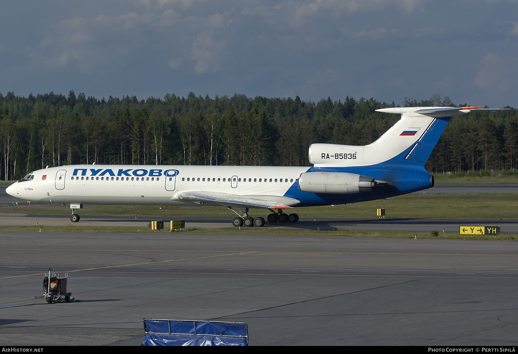 Aircraft Photo of RA-85836 | Tupolev Tu-154M | Pulkovo Airlines | AirHistory.net #255311