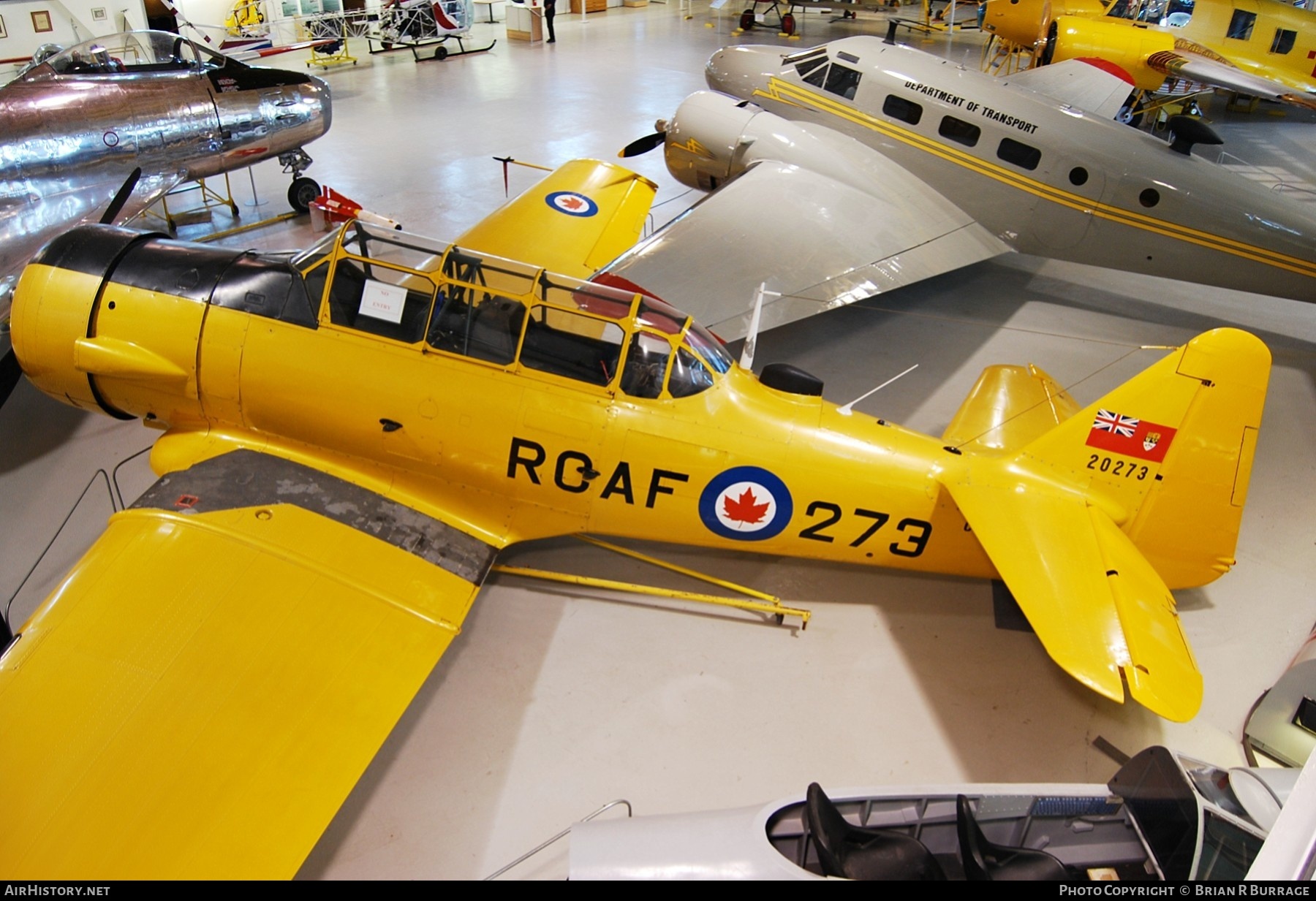 Aircraft Photo of 20273 / C-FRUJ | North American Harvard Mk4 | Canada - Air Force | AirHistory.net #255315