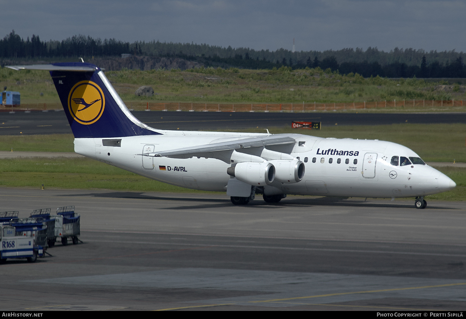 Aircraft Photo of D-AVRL | British Aerospace Avro 146-RJ85 | Lufthansa | AirHistory.net #255316