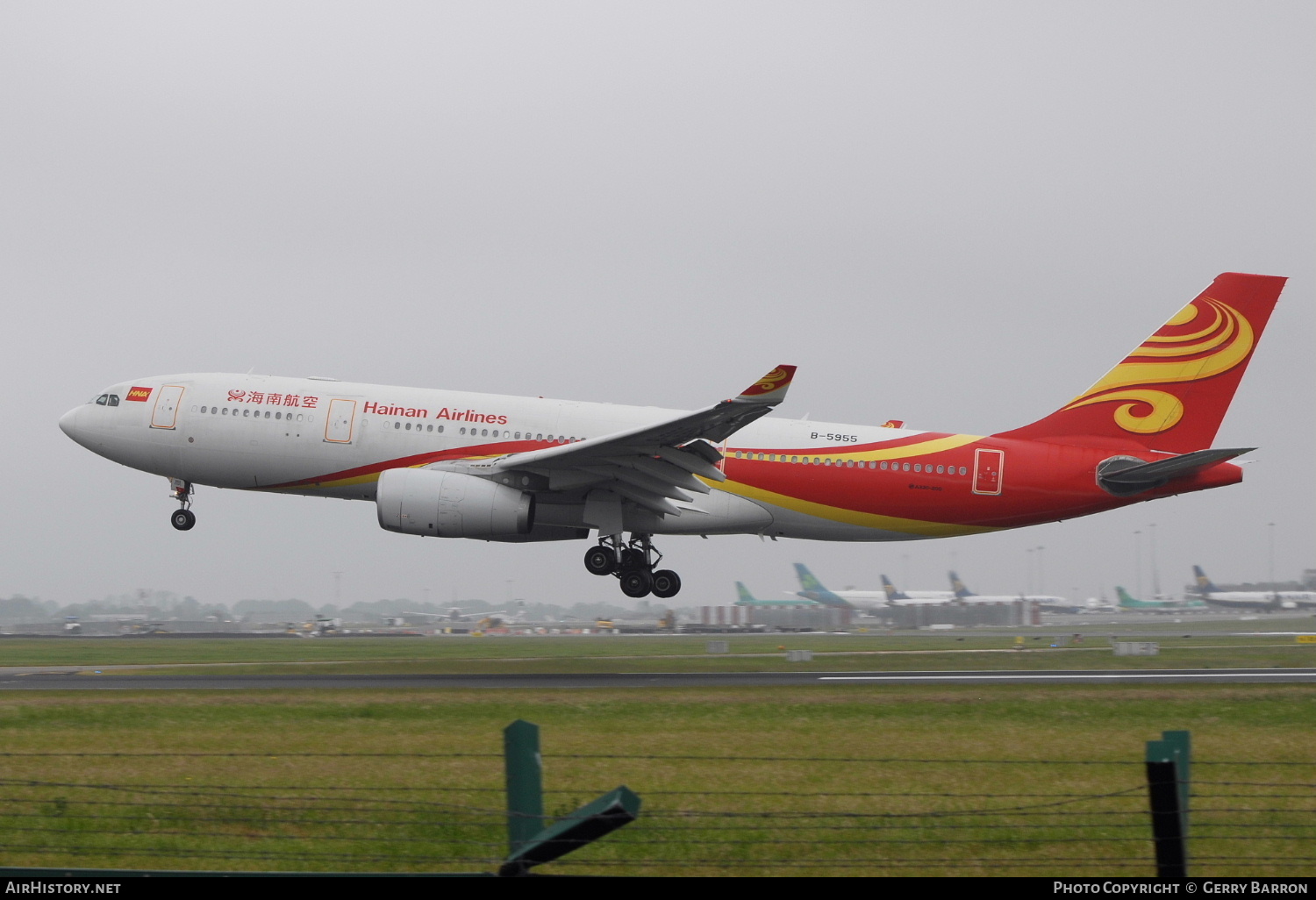 Aircraft Photo of B-5955 | Airbus A330-243 | Hainan Airlines | AirHistory.net #255330