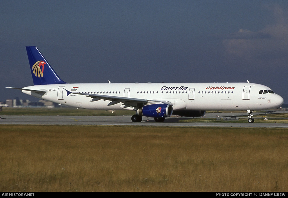 Aircraft Photo of SU-GBT | Airbus A321-131 | EgyptAir | AirHistory.net #255333