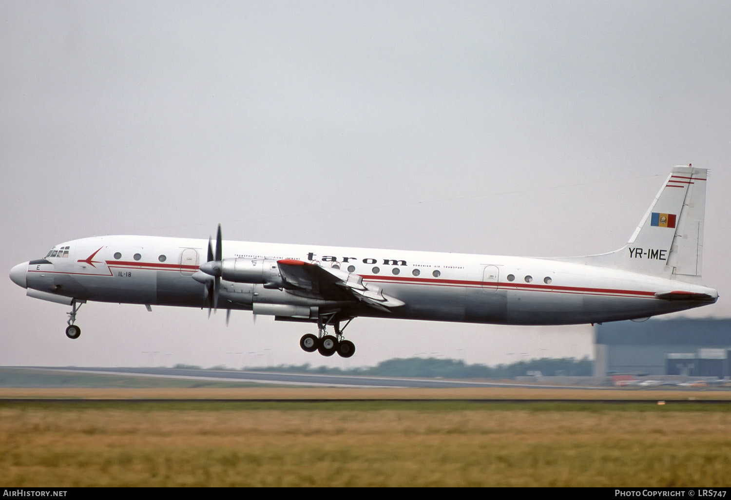 Aircraft Photo of YR-IME | Ilyushin Il-18V | TAROM - Transporturile Aeriene Române | AirHistory.net #255338