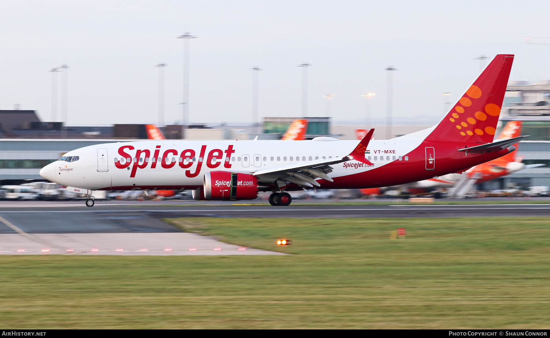 Aircraft Photo of VT-MXE | Boeing 737-8 Max 8 | SpiceJet | AirHistory.net #255339