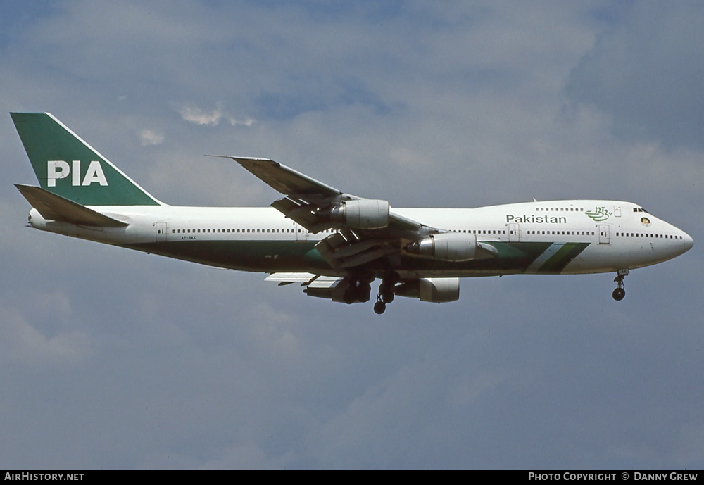 Aircraft Photo of AP-BAK | Boeing 747-240BM | Pakistan International Airlines - PIA | AirHistory.net #255348
