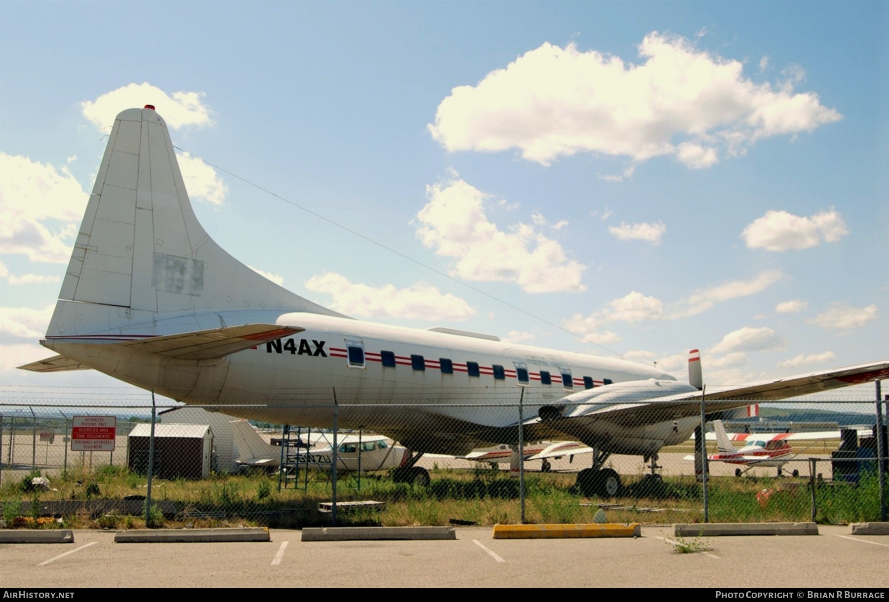 Aircraft Photo of N4AX | Canadair CC-109 Cosmopolitan | AirHistory.net #255358