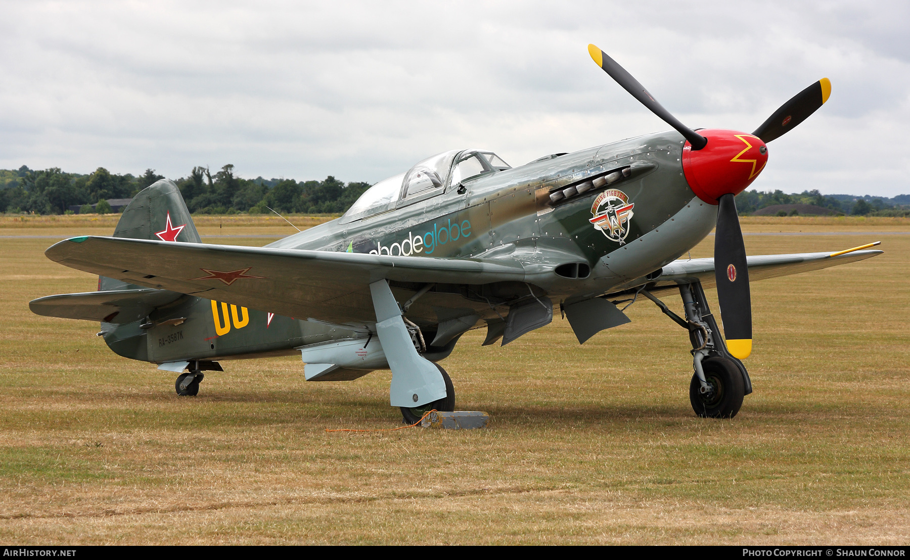 Aircraft Photo of RA-3587K / 06 yellow | Yakovlev Yak-9UM | Soviet Union - Air Force | AirHistory.net #255366