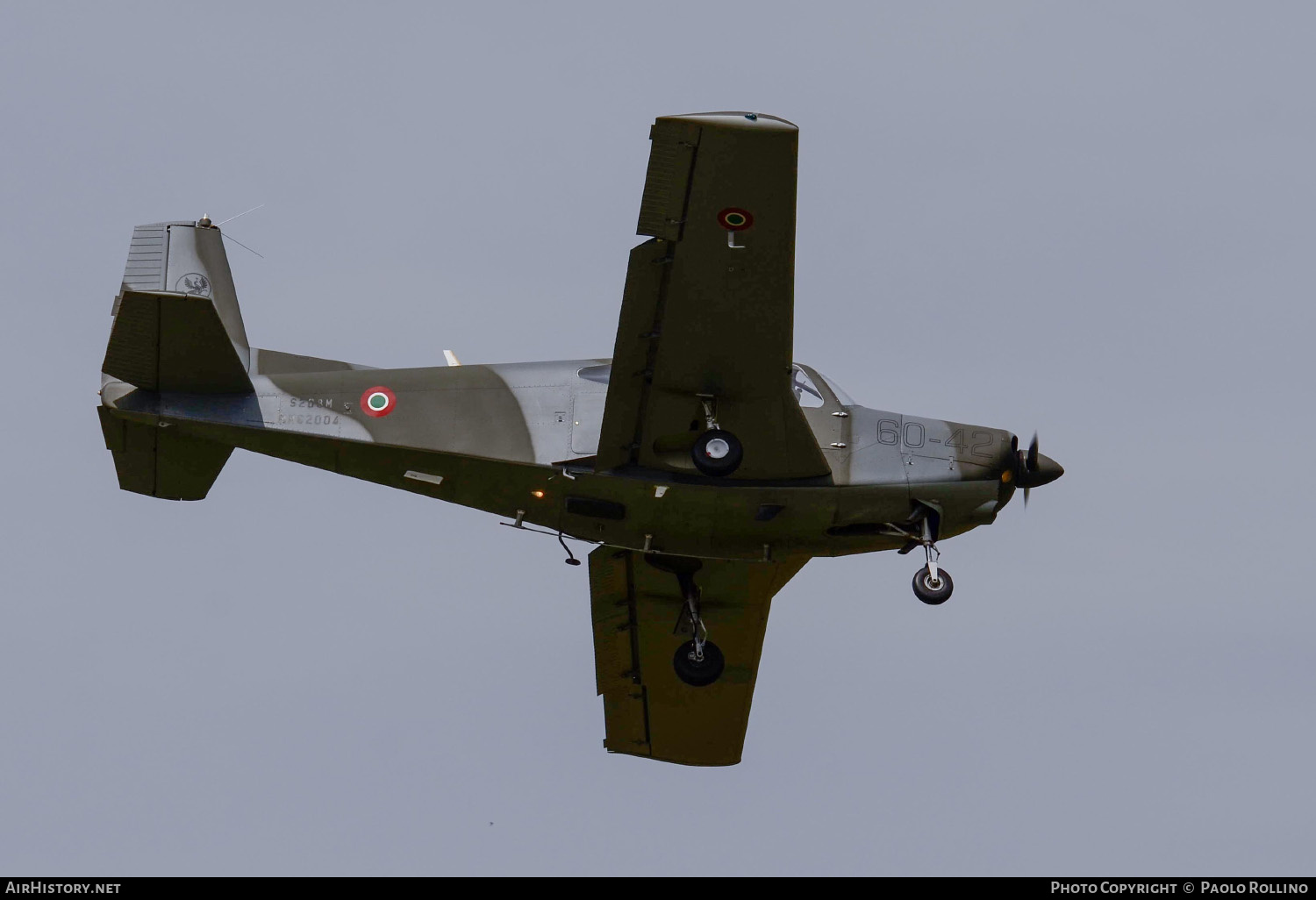 Aircraft Photo of MM62004 | SIAI-Marchetti S-208M | Italy - Air Force | AirHistory.net #255376