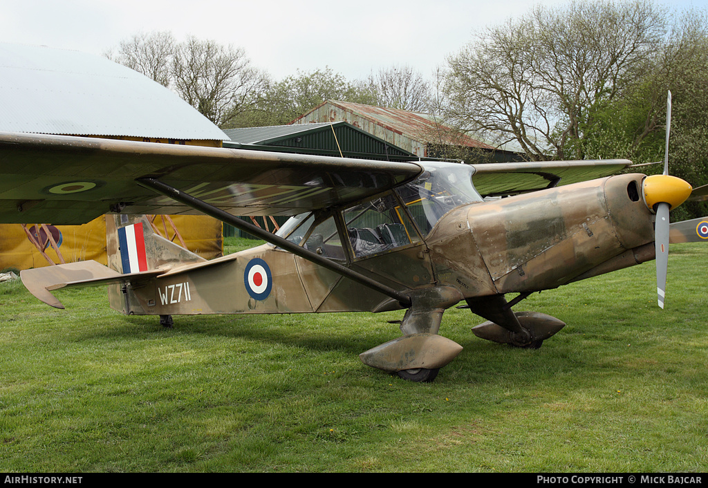 Aircraft Photo of G-AVHT / WZ711 | Auster B-5 Auster 9M | UK - Army | AirHistory.net #255377