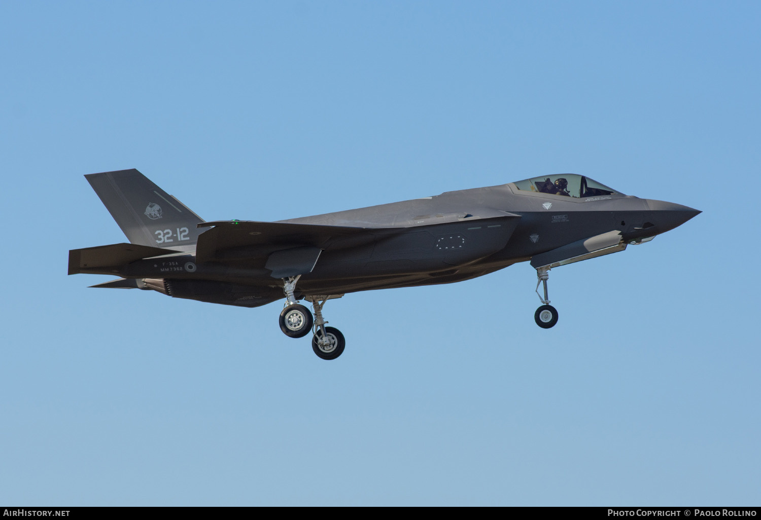 Aircraft Photo of MM7362 | Lockheed Martin F-35A Lightning II | Italy - Air Force | AirHistory.net #255384