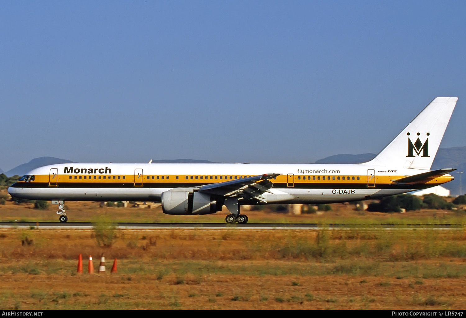 Aircraft Photo of G-DAJB | Boeing 757-2T7 | Monarch Airlines | AirHistory.net #255392