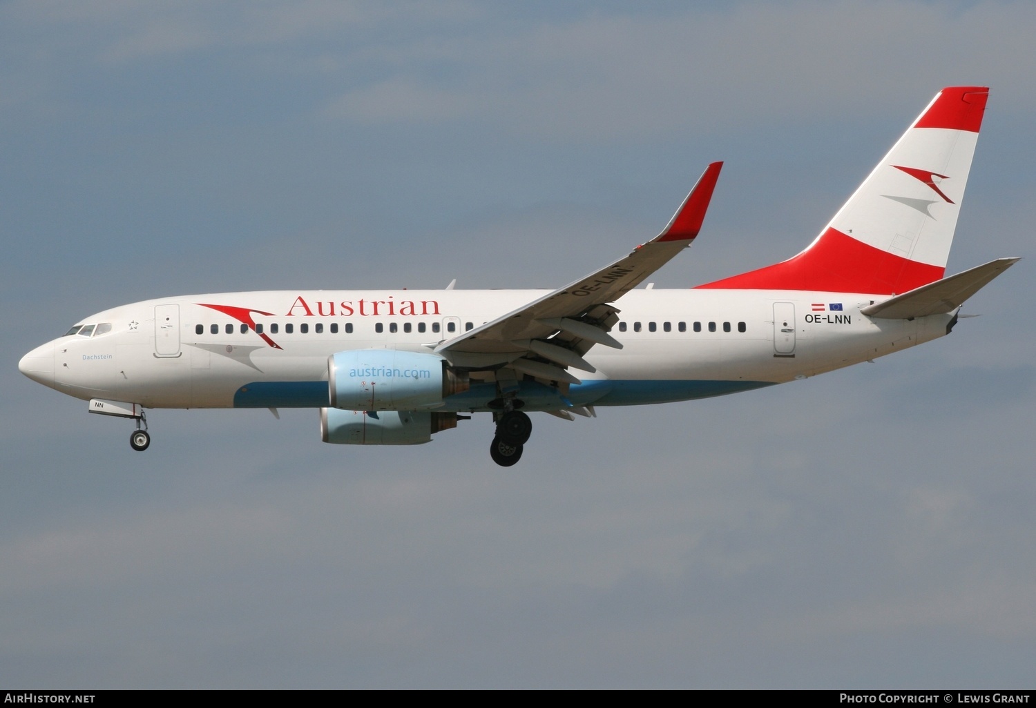 Aircraft Photo of OE-LNN | Boeing 737-7Z9 | Austrian Airlines | AirHistory.net #255393