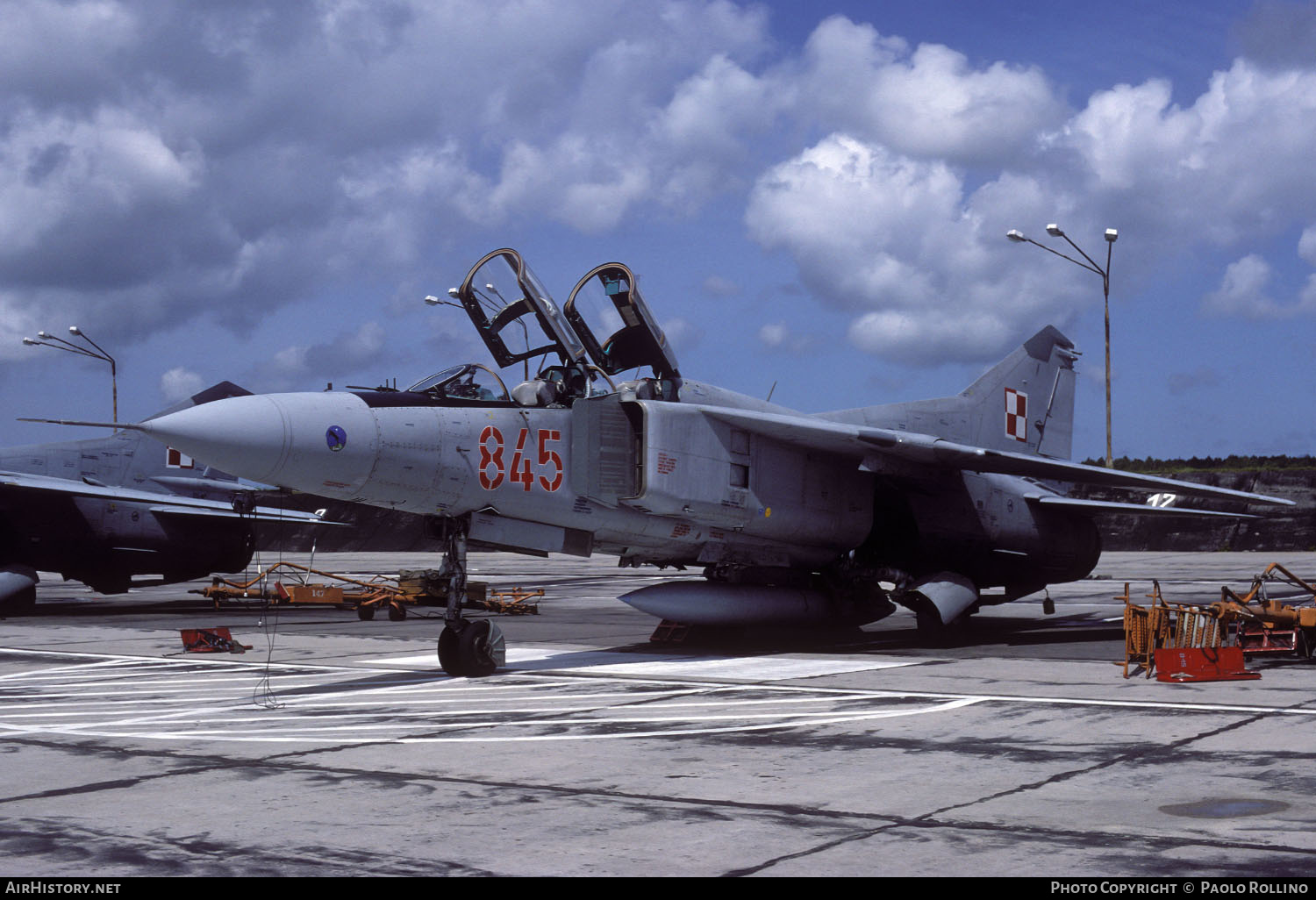 Aircraft Photo of 845 | Mikoyan-Gurevich MiG-23UB | Poland - Air Force | AirHistory.net #255411