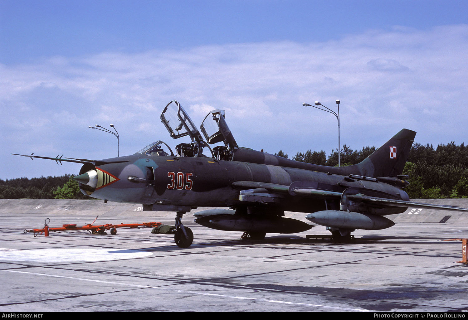 Aircraft Photo of 305 | Sukhoi Su-22UM3K | Poland - Air Force | AirHistory.net #255422