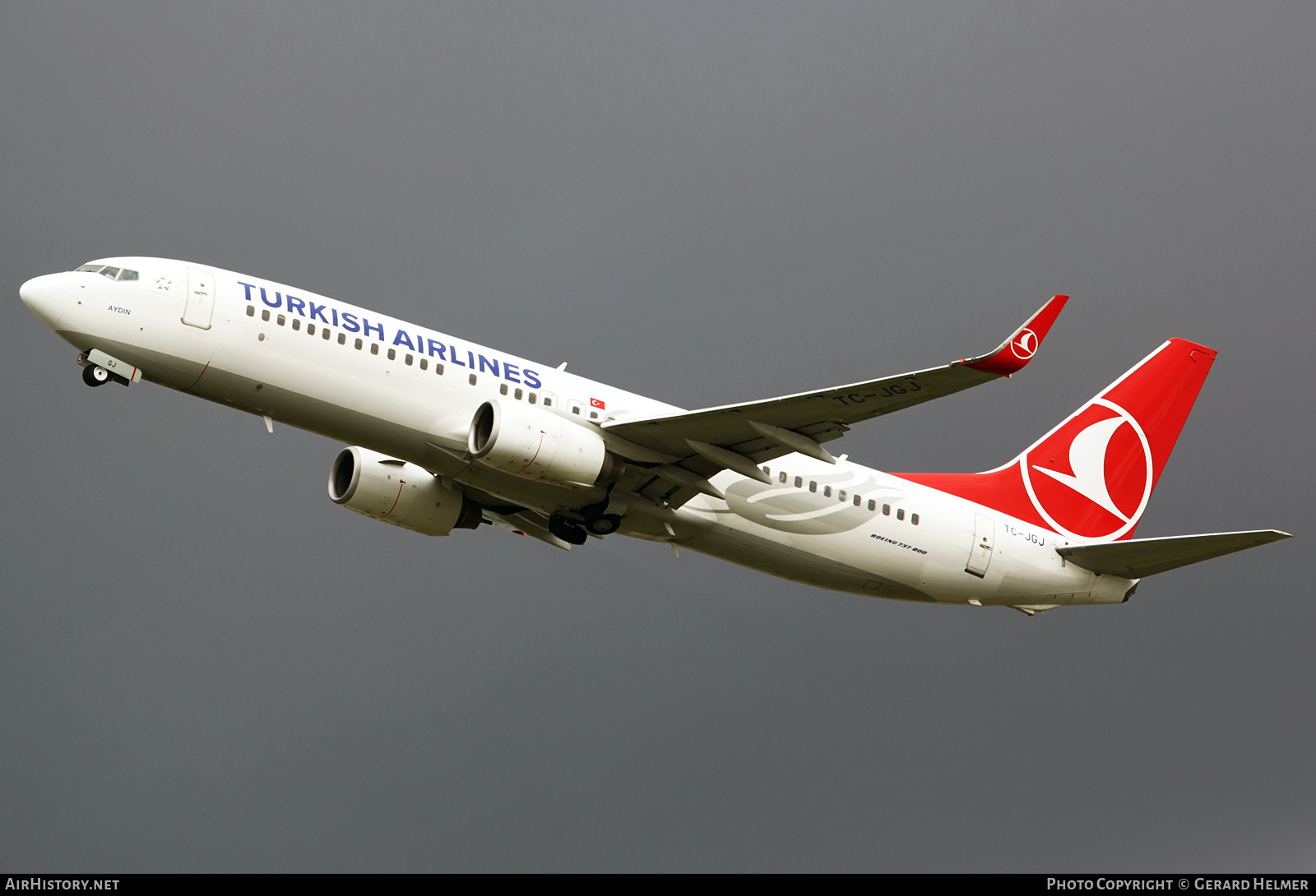 Aircraft Photo of TC-JGJ | Boeing 737-8F2 | Turkish Airlines | AirHistory.net #255432