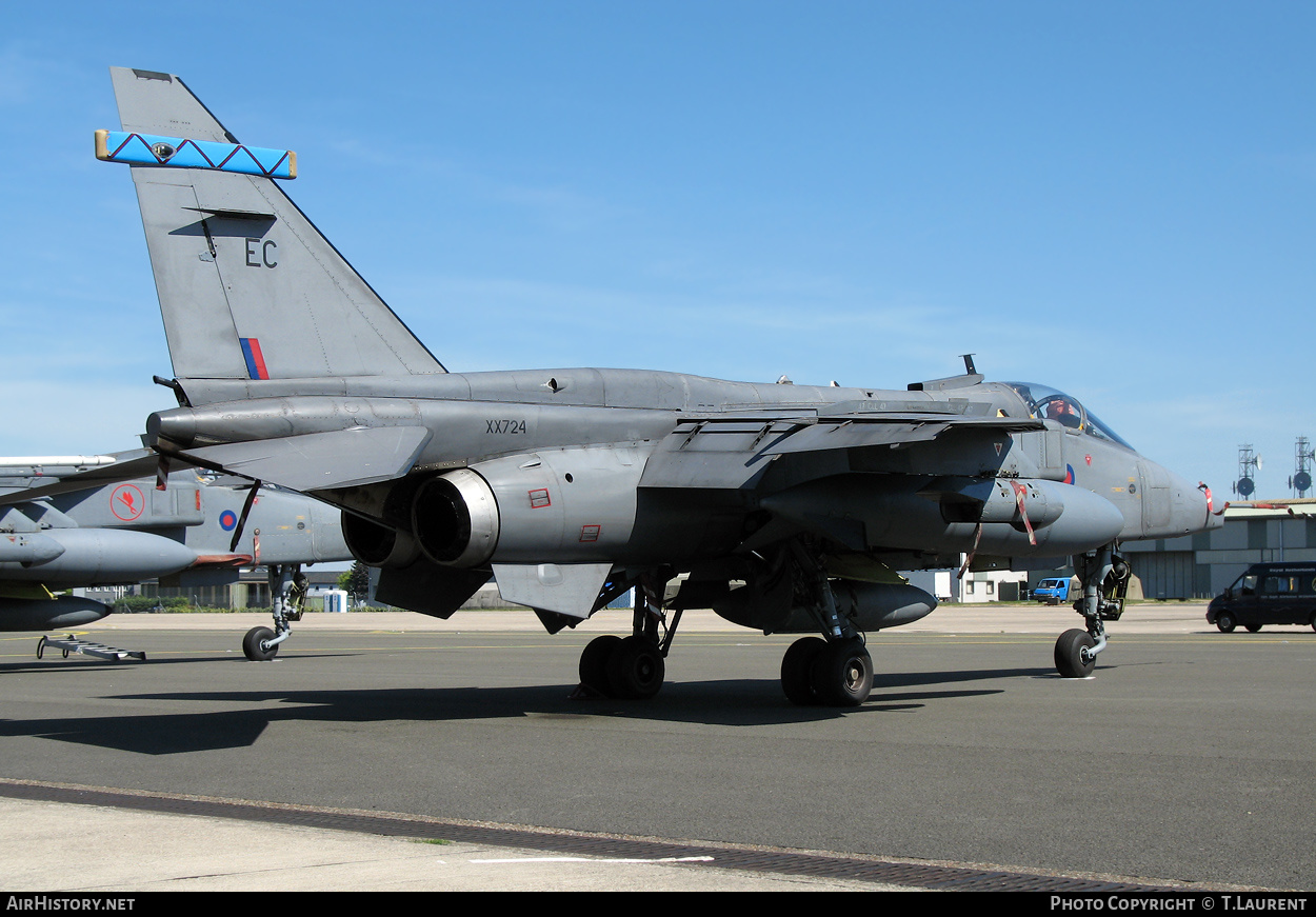 Aircraft Photo of XX724 | Sepecat Jaguar GR3A | UK - Air Force | AirHistory.net #255444