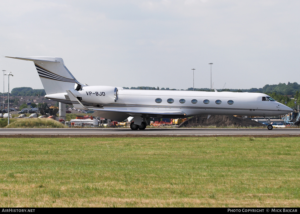 Aircraft Photo of VP-BJD | Gulfstream Aerospace G-V-SP Gulfstream G550 | AirHistory.net #255447