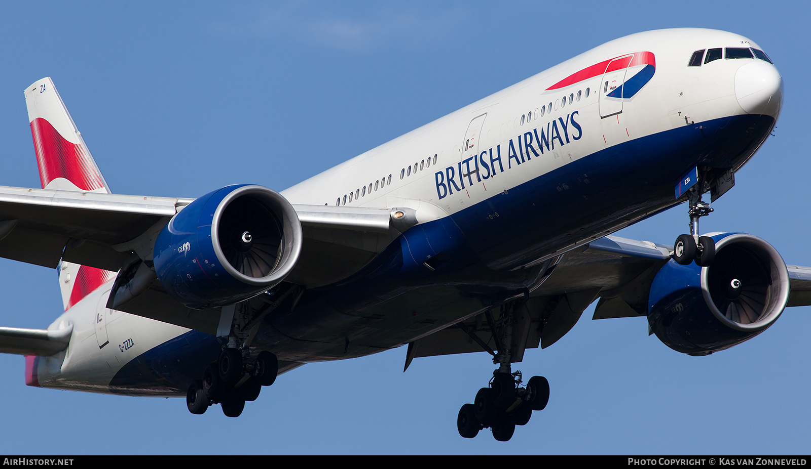 Aircraft Photo of G-ZZZA | Boeing 777-236 | British Airways | AirHistory.net #255453
