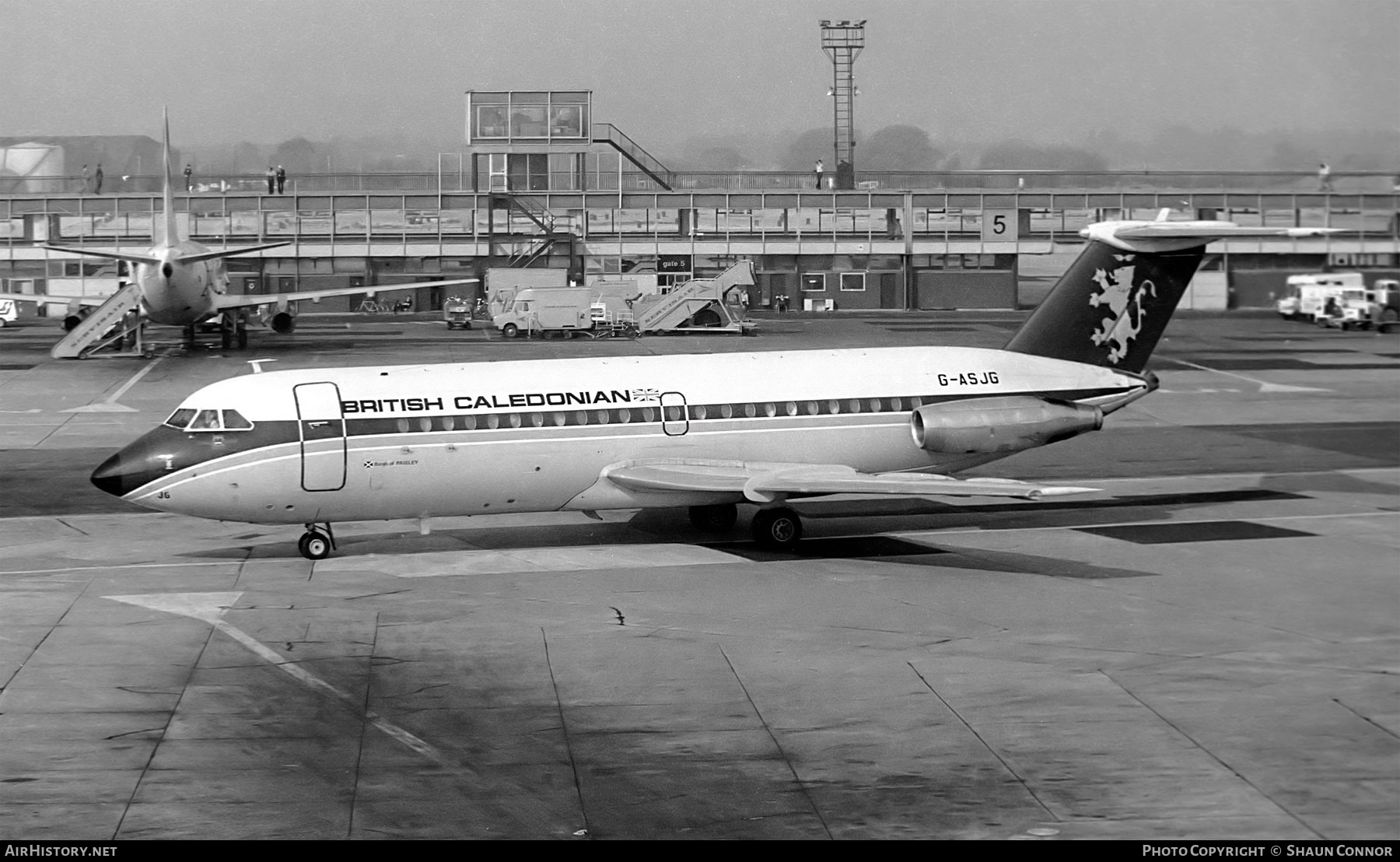 Aircraft Photo of G-ASJG | BAC 111-201AC One-Eleven | British Caledonian Airways | AirHistory.net #255456