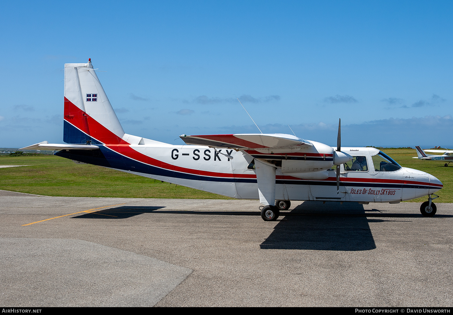 Aircraft Photo of G-SSKY | Pilatus Britten-Norman BN-2B-26 Islander | Isles of Scilly Skybus | AirHistory.net #255473