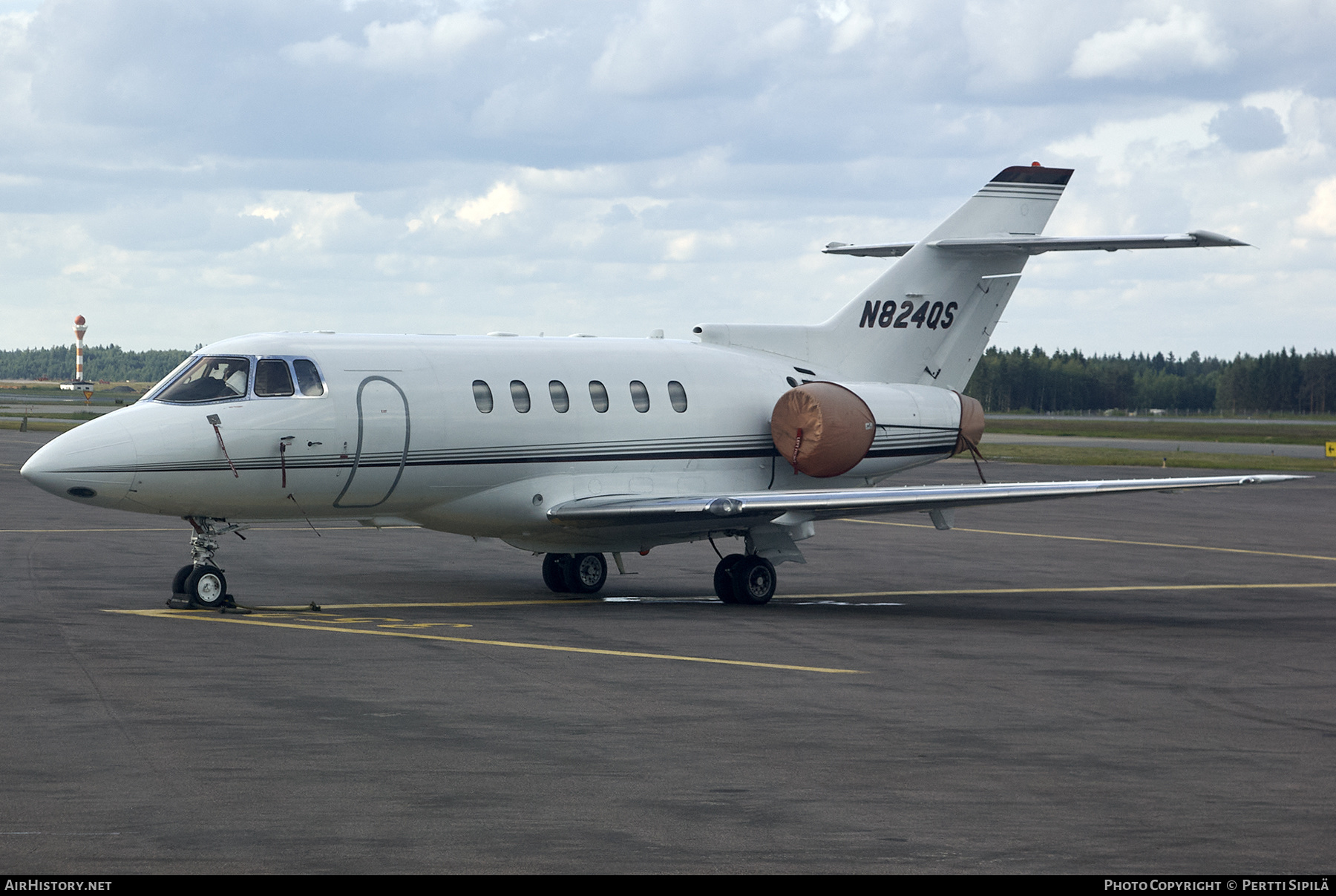 Aircraft Photo of N824QS | Raytheon Hawker 800XP | AirHistory.net #255481