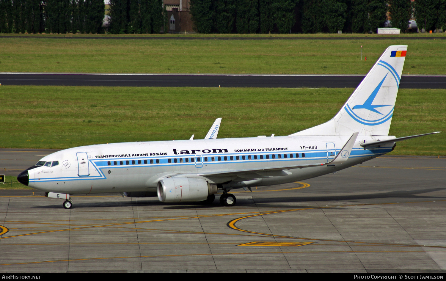 Aircraft Photo of YR-BGG | Boeing 737-78J | TAROM - Transporturile Aeriene Române | AirHistory.net #255485