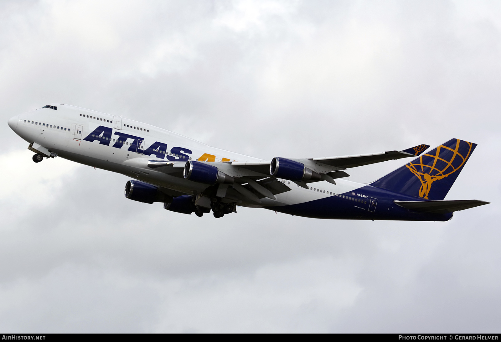 Aircraft Photo of N464MC | Boeing 747-446 | Atlas Air | AirHistory.net #255489