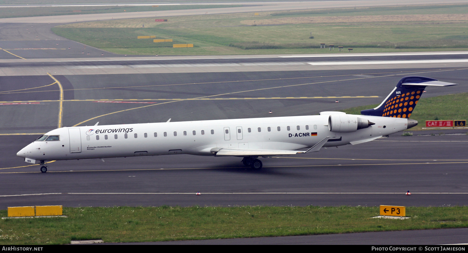 Aircraft Photo of D-ACNR | Bombardier CRJ-900LR (CL-600-2D24) | Eurowings | AirHistory.net #255496