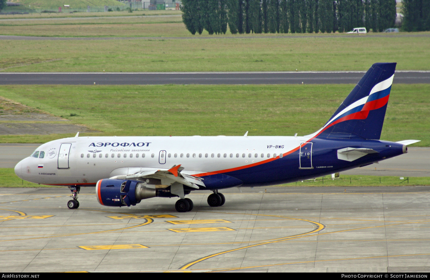 Aircraft Photo of VP-BWG | Airbus A319-111 | Aeroflot - Russian Airlines | AirHistory.net #255501