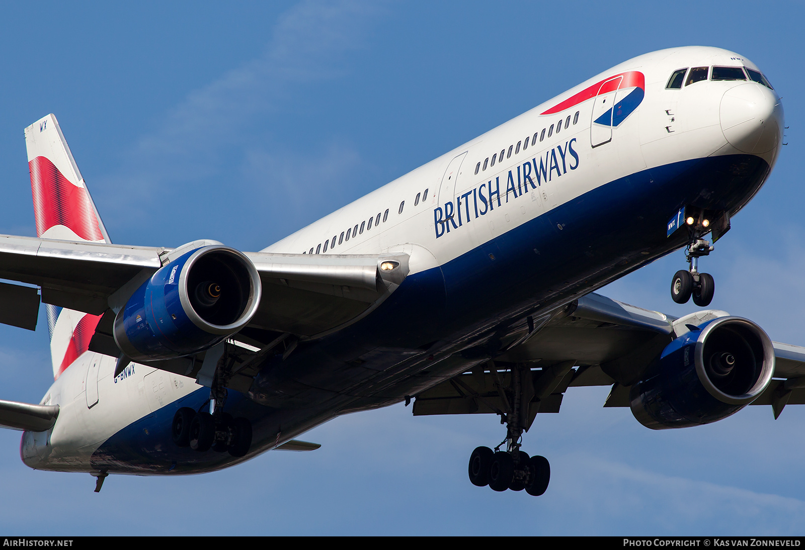 Aircraft Photo of G-BNWX | Boeing 767-336/ER | British Airways | AirHistory.net #255514