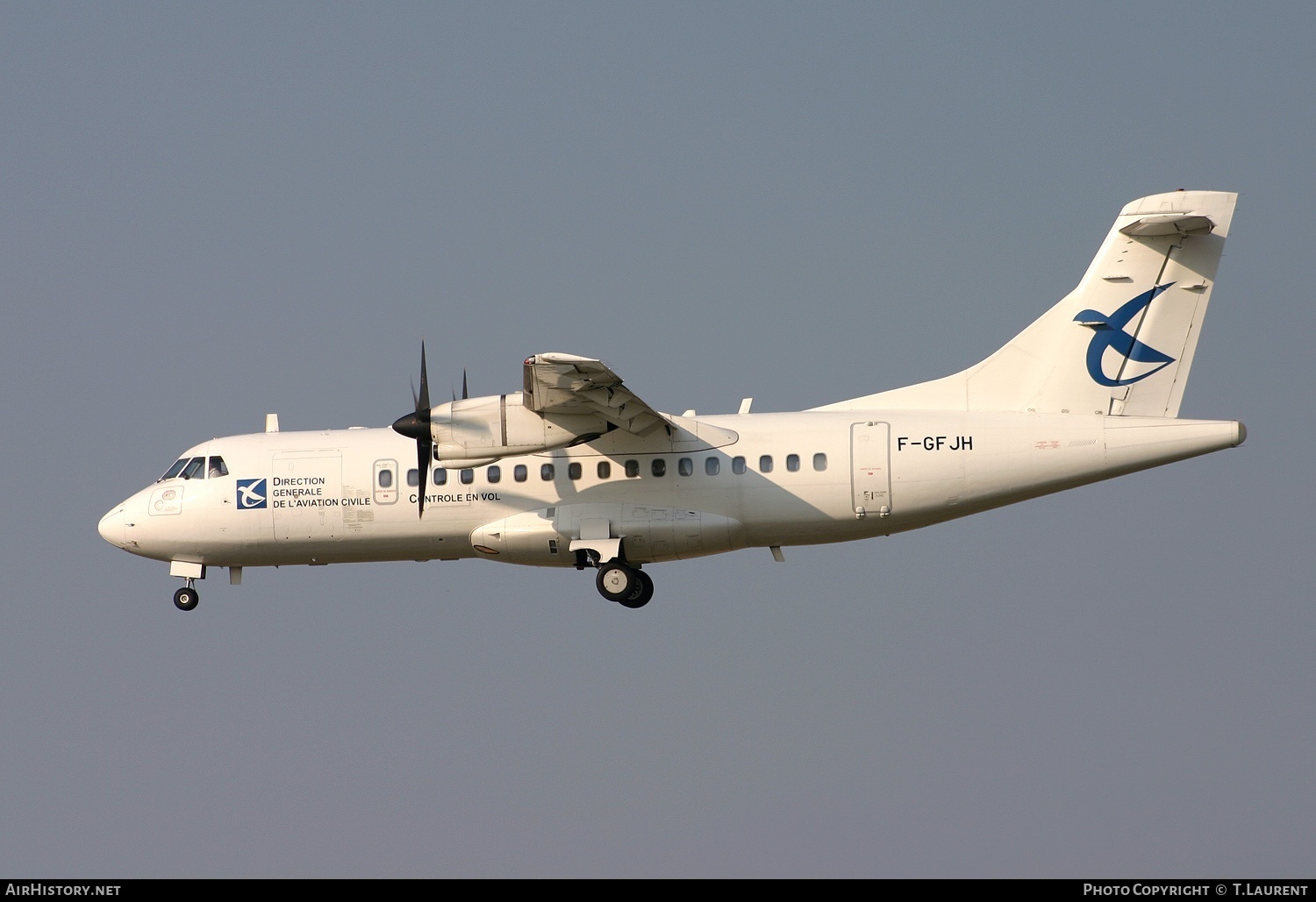 Aircraft Photo of F-GFJH | ATR ATR-42-300 | DGAC - Direction Générale de l'Aviation Civile | AirHistory.net #255529