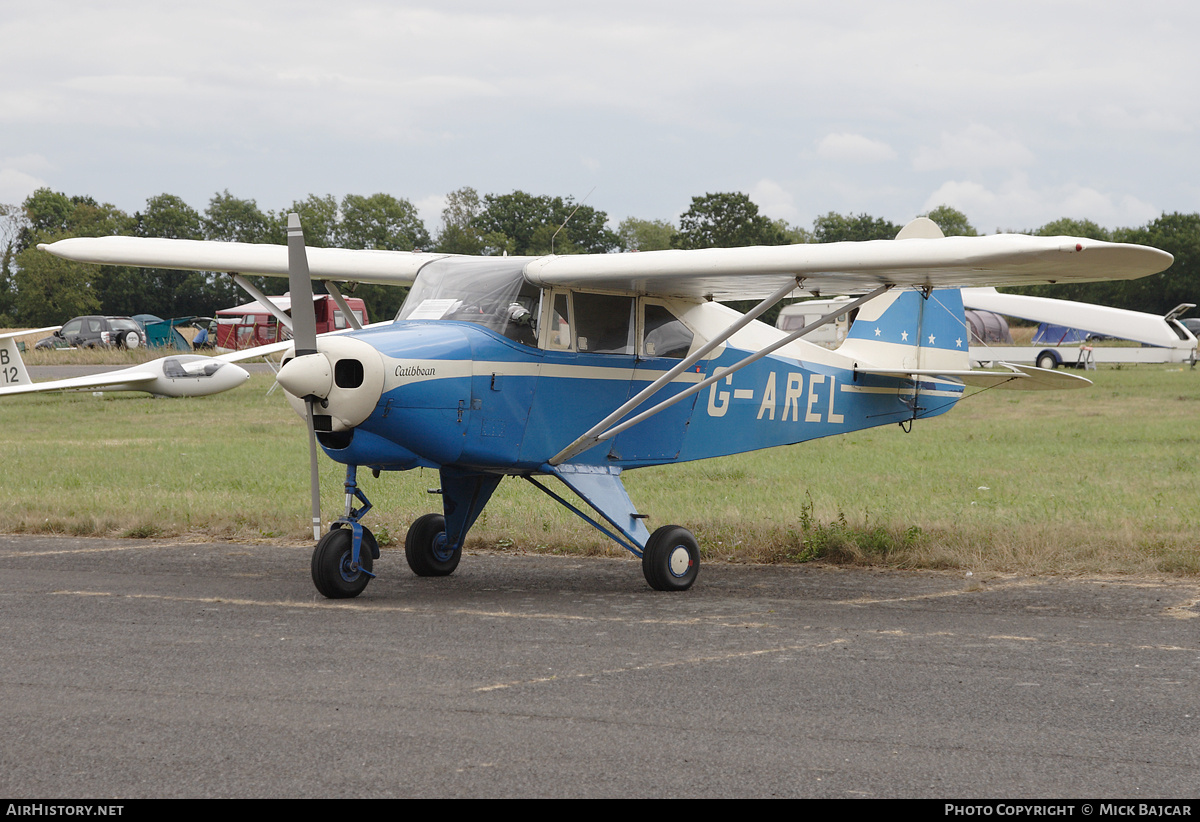 Aircraft Photo of G-AREL | Piper PA-22-150 Caribbean | AirHistory.net #255534
