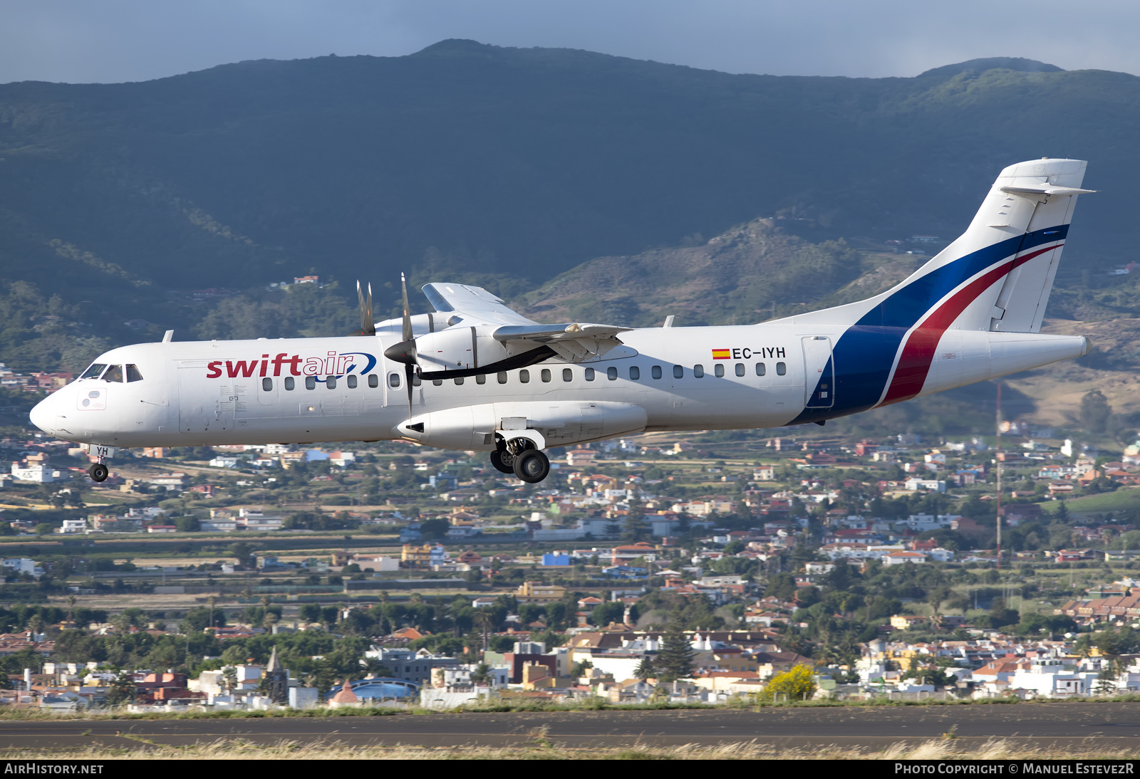 Aircraft Photo of EC-IYH | ATR ATR-72-202 | Swiftair | AirHistory.net #255540