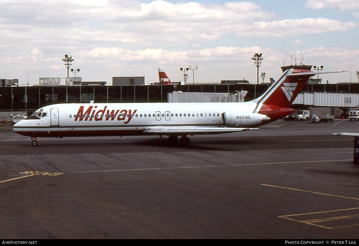 Aircraft Photo of N931ML | McDonnell Douglas DC-9-31 | Midway Airlines | AirHistory.net #255546
