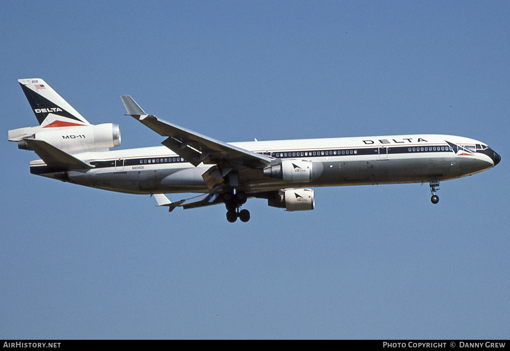 Aircraft Photo of N808DE | McDonnell Douglas MD-11 | Delta Air Lines | AirHistory.net #255565