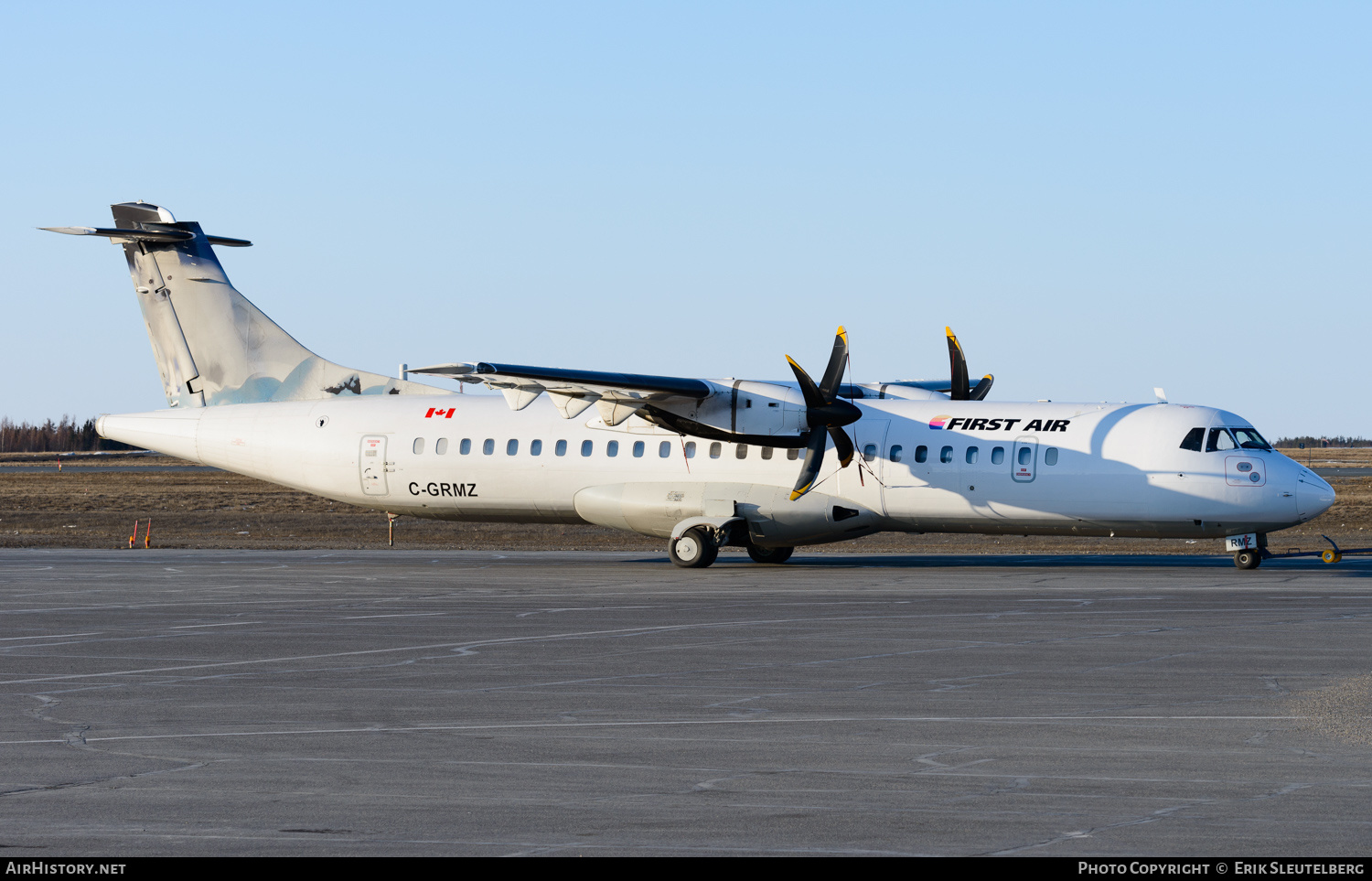 Aircraft Photo of C-GRMZ | ATR ATR-72-212/F | First Air | AirHistory.net #255579