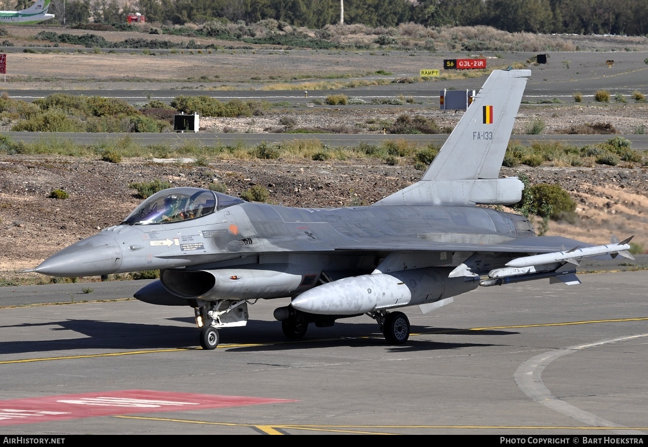 Aircraft Photo of FA-133 | General Dynamics F-16AM Fighting Falcon | Belgium - Air Force | AirHistory.net #255616