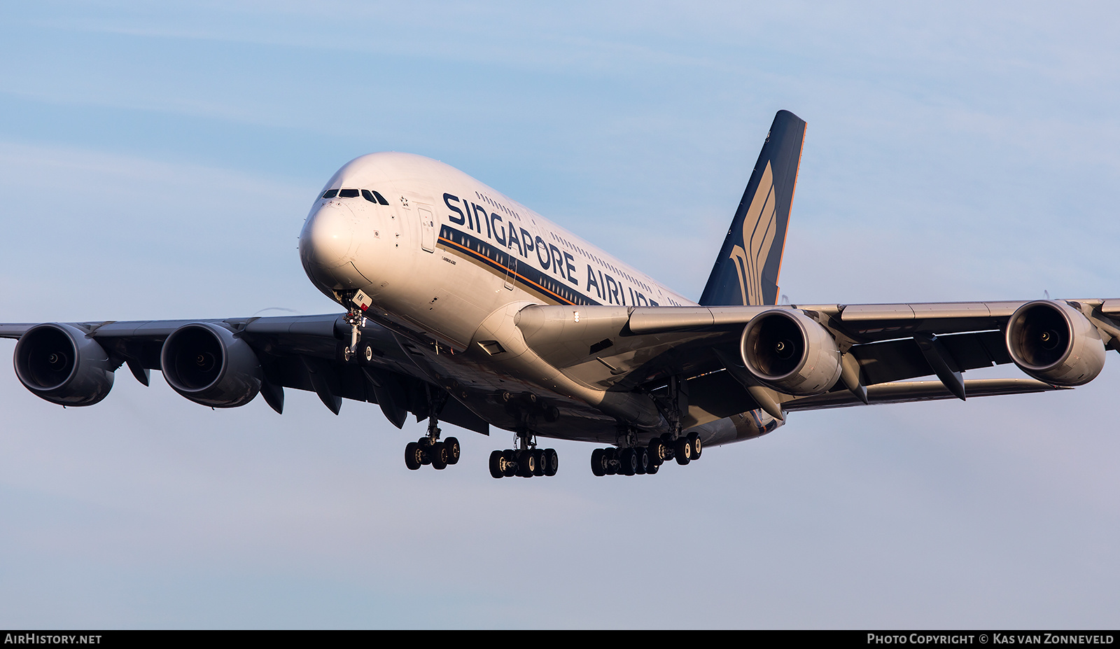 Aircraft Photo of 9V-SKN | Airbus A380-841 | Singapore Airlines | AirHistory.net #255618
