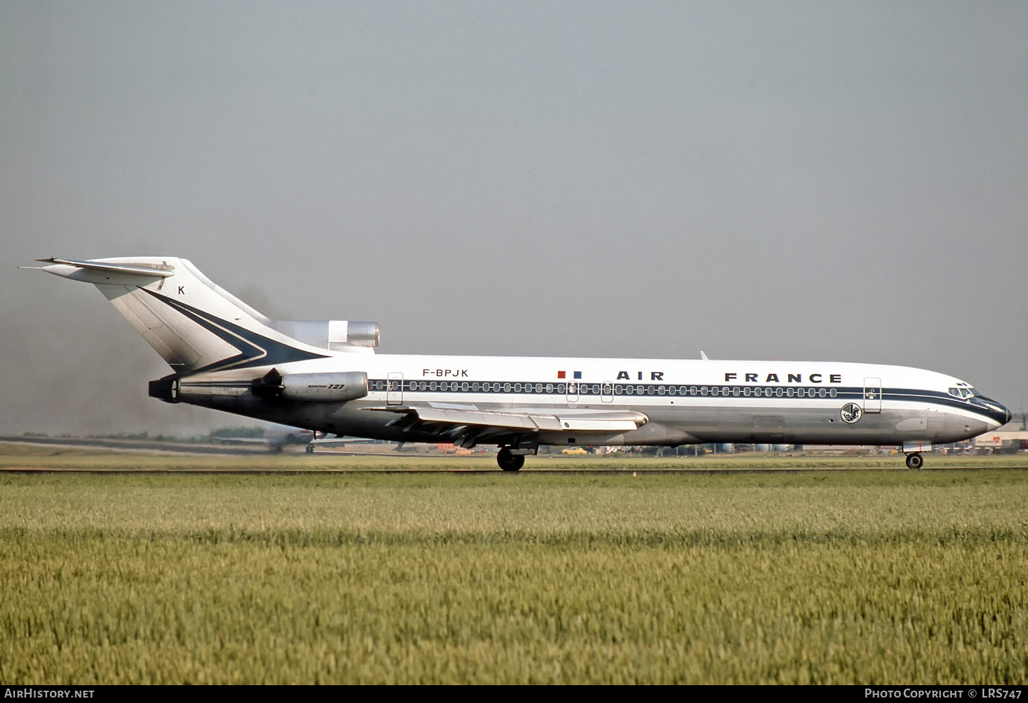 Aircraft Photo of F-BPJK | Boeing 727-228 | Air France | AirHistory.net #255626