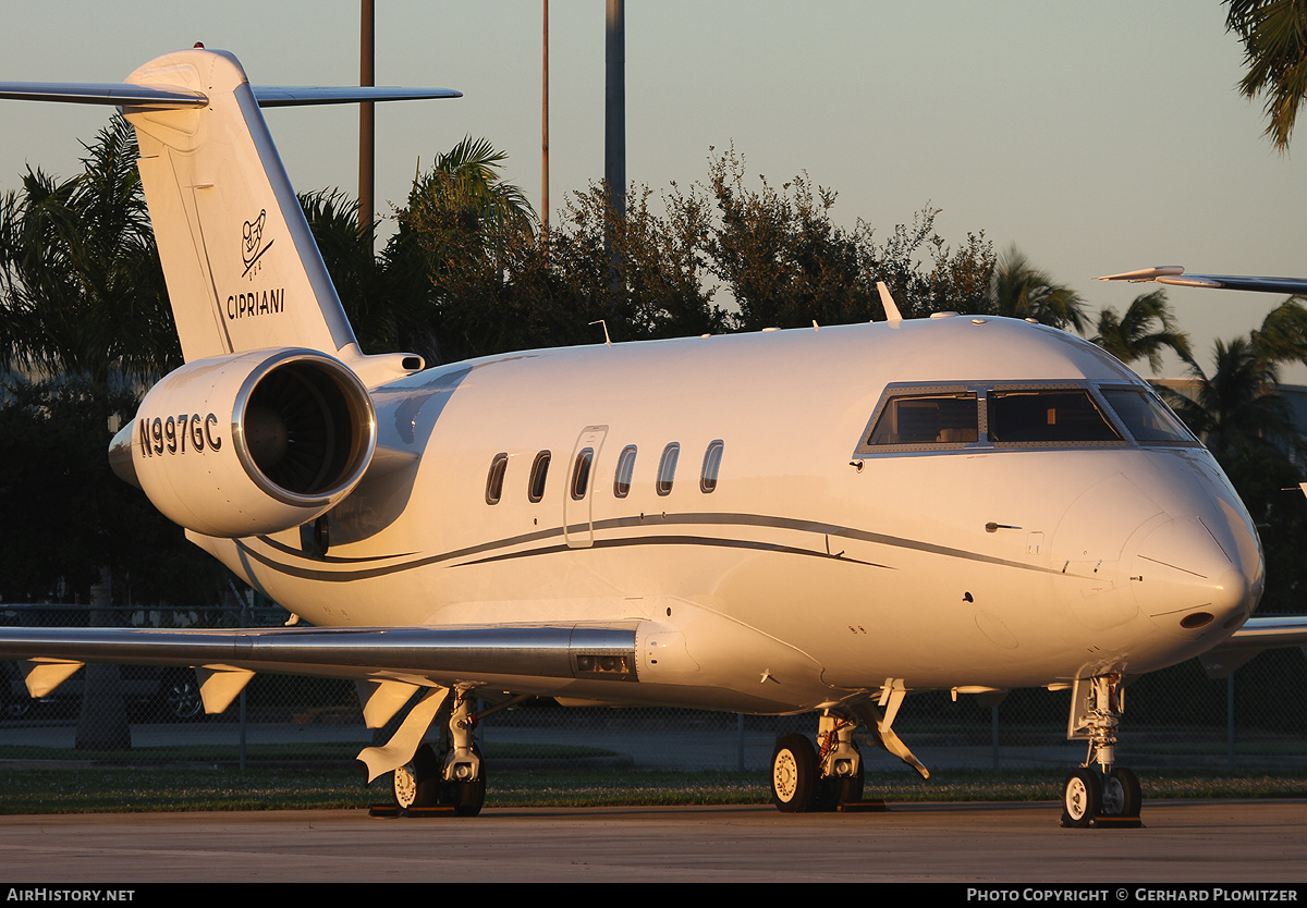 Aircraft Photo of N997GC | Canadair Challenger 601 (CL-600-2A12) | AirHistory.net #255674