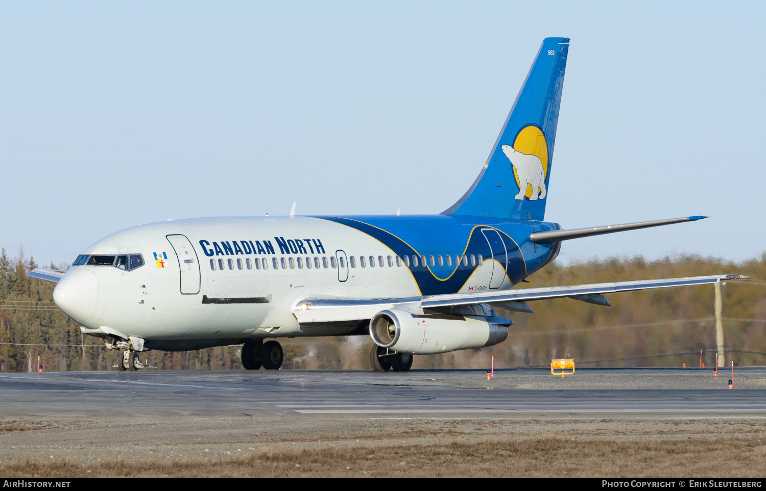 Aircraft Photo of C-GNDU | Boeing 737-242C/Adv | Canadian North | AirHistory.net #255678