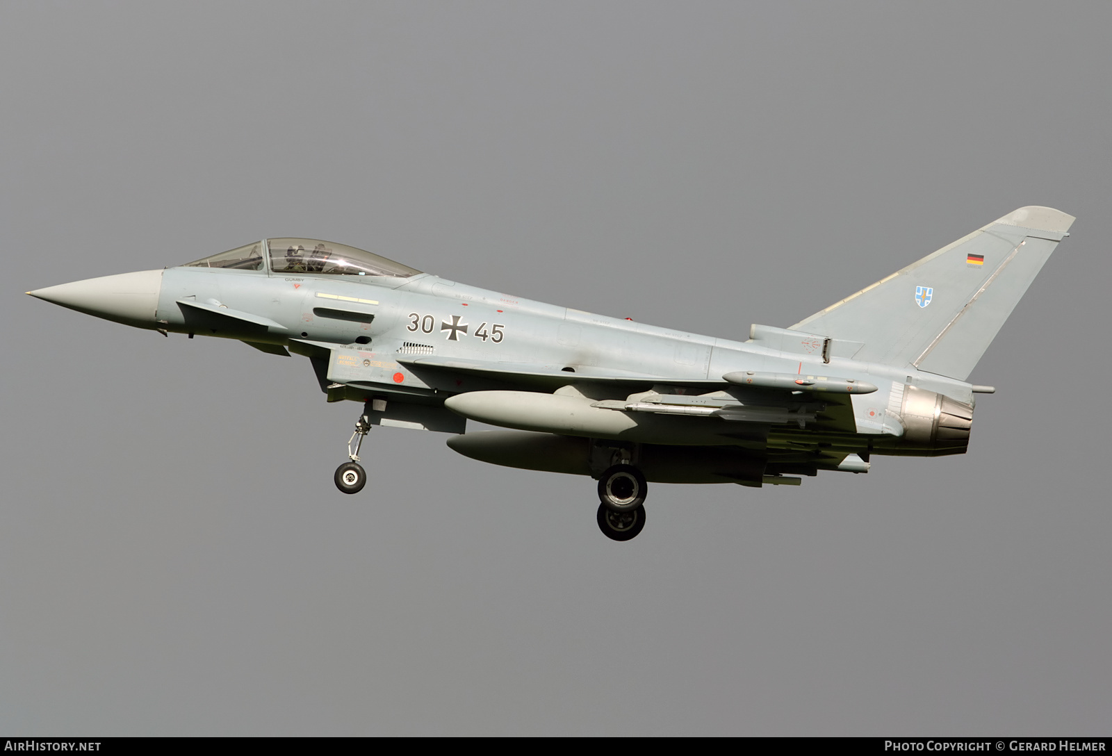 Aircraft Photo of 3045 | Eurofighter EF-2000 Typhoon | Germany - Air Force | AirHistory.net #255687