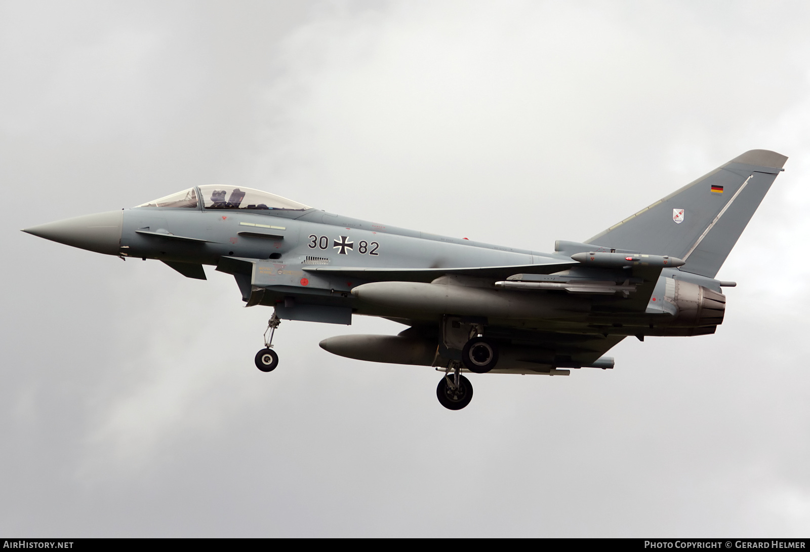 Aircraft Photo of 3082 | Eurofighter EF-2000 Typhoon S | Germany - Air Force | AirHistory.net #255688