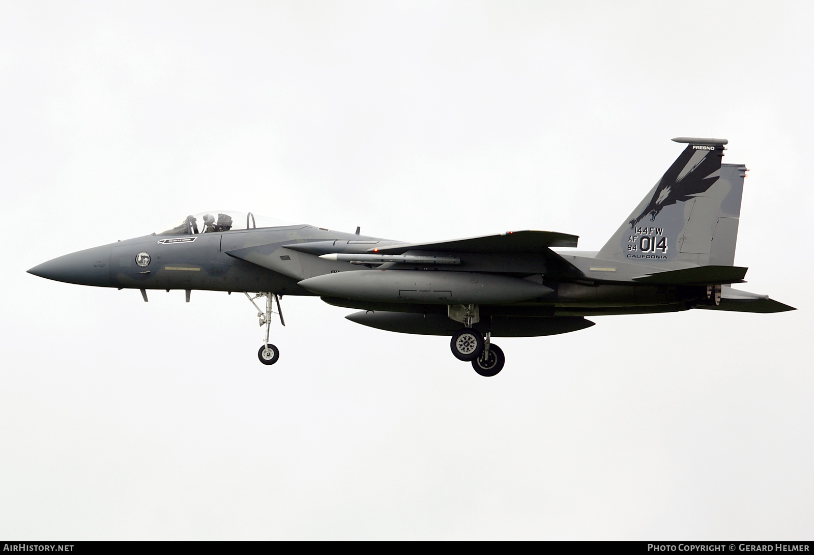 Aircraft Photo of 84-0014 / AF84-014 | McDonnell Douglas F-15C Eagle | USA - Air Force | AirHistory.net #255689