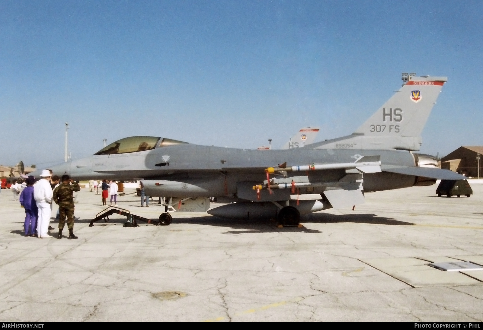 Aircraft Photo of 89-2054 / 892054 | General Dynamics F-16C Fighting Falcon | USA - Air Force | AirHistory.net #255692