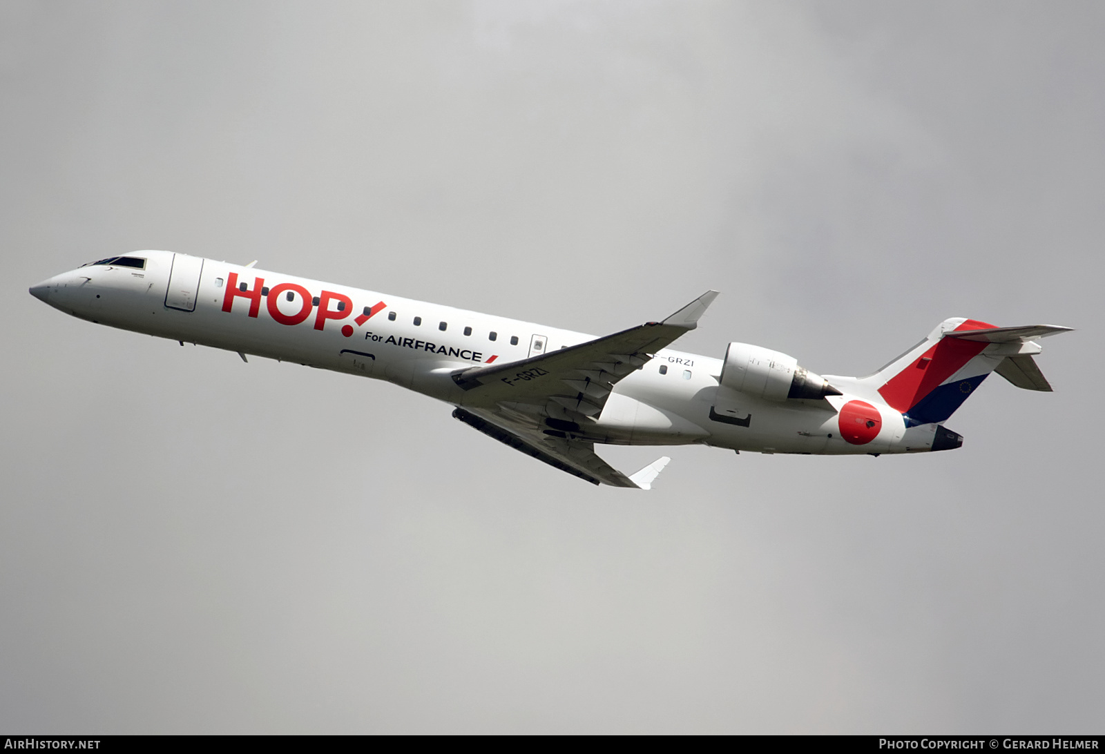Aircraft Photo of F-GRZI | Bombardier CRJ-702 (CL-600-2C10) | Hop! | AirHistory.net #255701